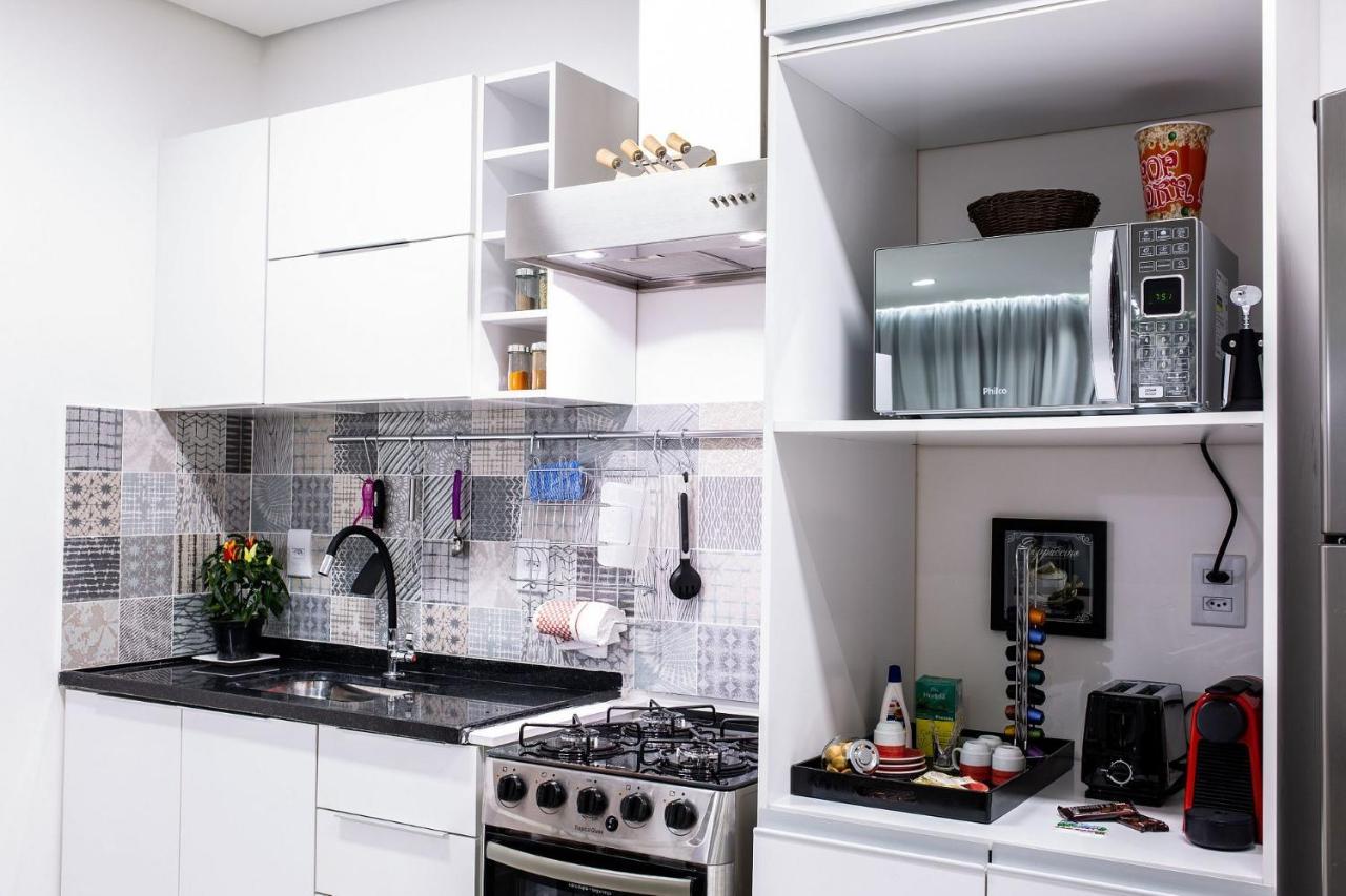 Loft Design, Amplo, Modern Com Ar Condicionado Em Alto De Pinheiros 公寓 圣保罗